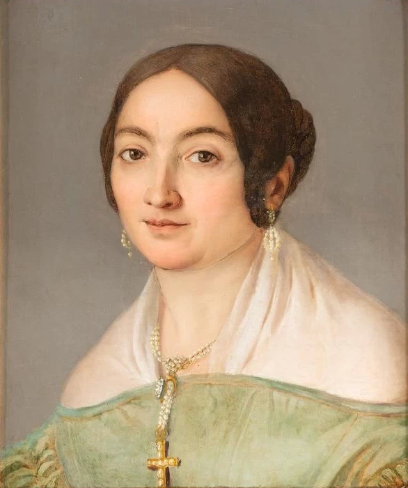 Ritratto di Marietta Civati sposa di Vincenzo Invernizzi